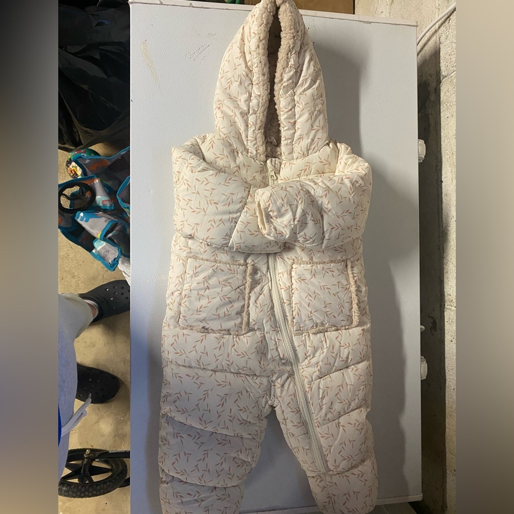 Baby Girl Snowsuit